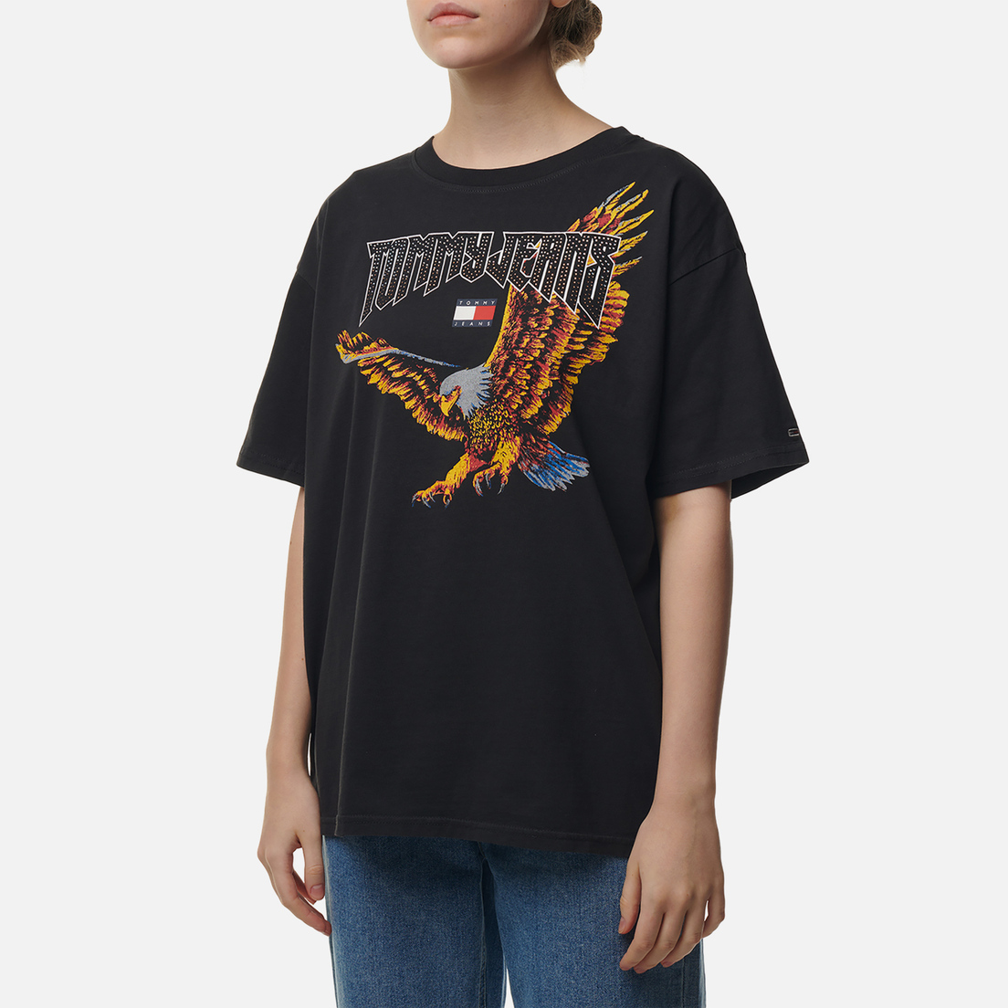 Tommy Jeans Женская футболка Oversized Vintage Eagle