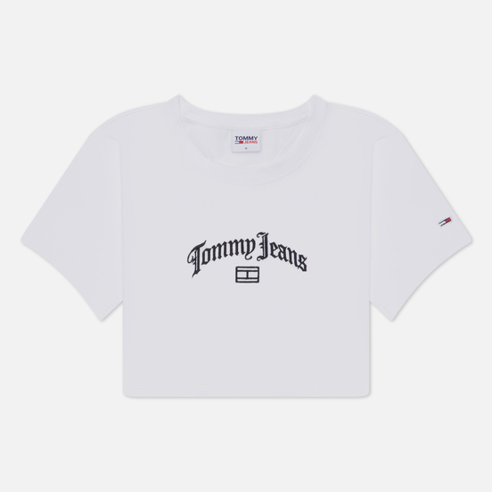 Женская футболка Tommy Jeans Ultra Cropped Grunge 1, DW0DW16451YBR