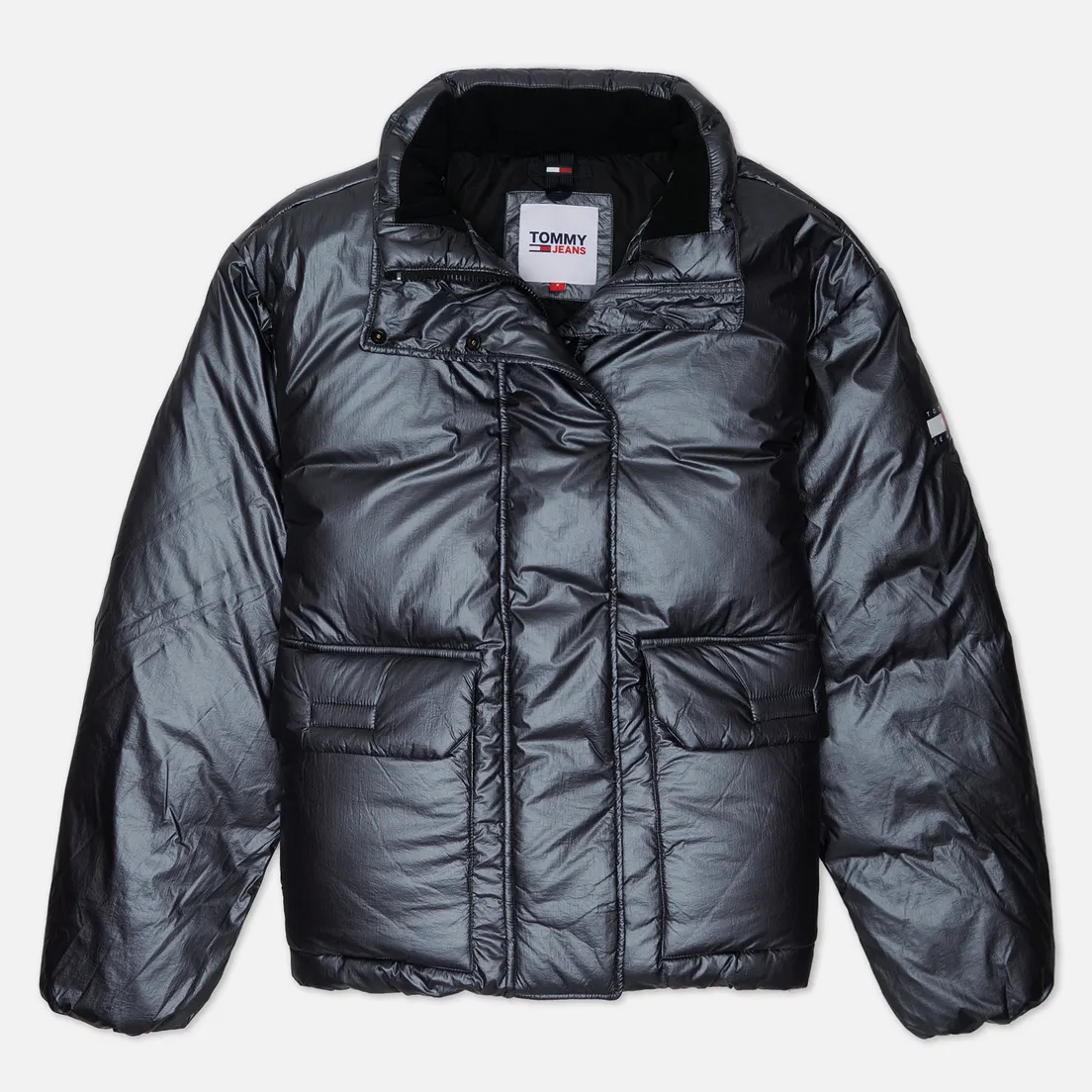 Tommy Jeans Женский пуховик Metallic Puffer
