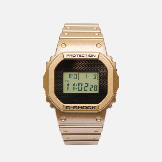 Наручные часы CASIO G-SHOCK DWE-5600HG-1 Hip-Hop Gold Chain, DWE-5600HG-1