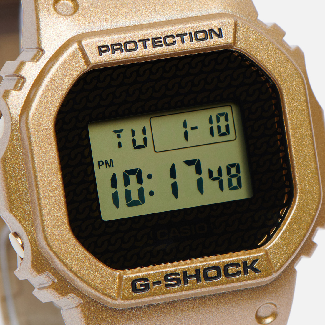CASIO Наручные часы G-SHOCK DWE-5600HG-1 Hip-Hop Gold Chain