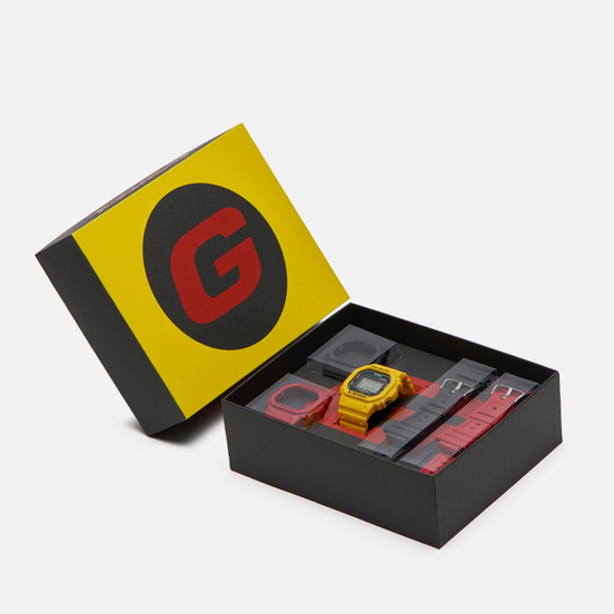 Наручные часы CASIO G-SHOCK DWE-5600R-9ER Yellow/Red/Black/Black