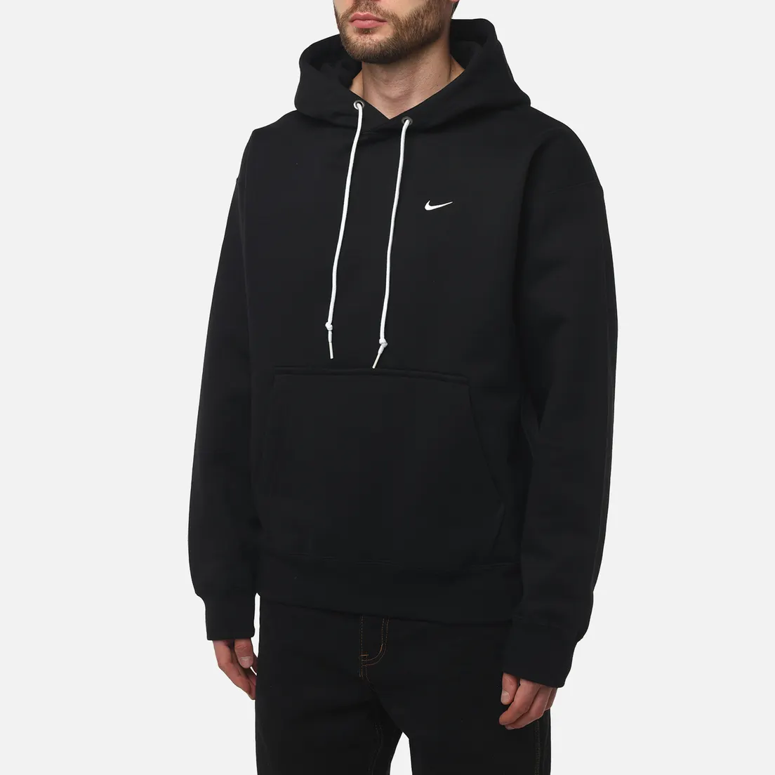 Nike Мужская толстовка Solo Swoosh Fleece Hoodie