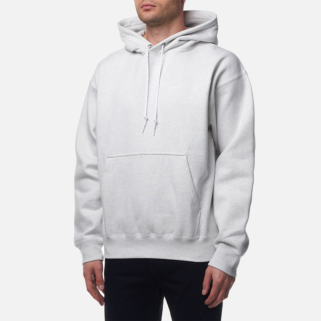 Nike Мужская толстовка Solo Swoosh Fleece Hoodie