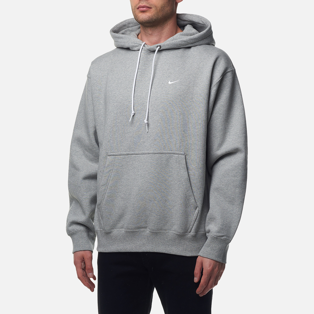 Nike Мужская толстовка Solo Swoosh Fleece Hoodie