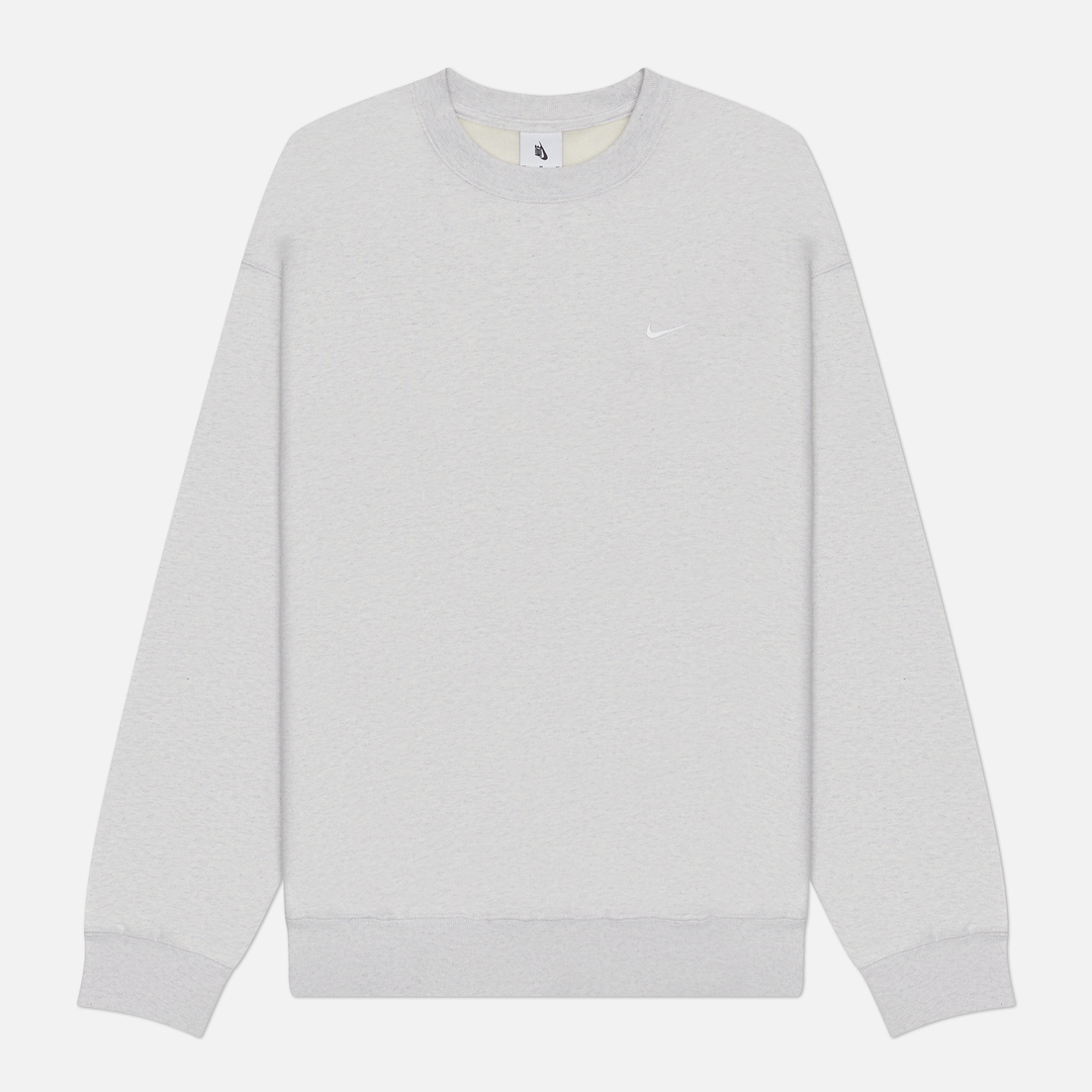 Nike Мужская толстовка Solo Swoosh Fleece Crew Neck