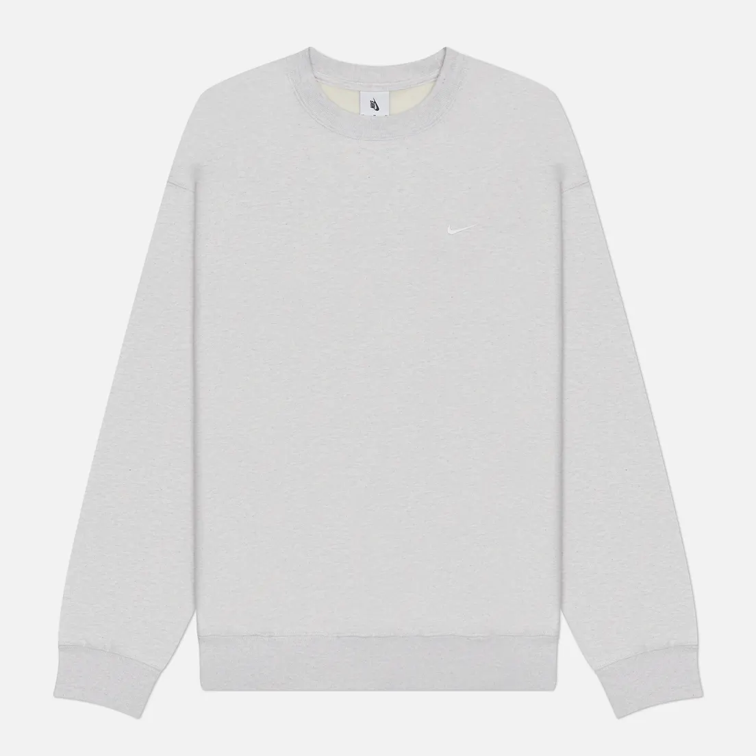 Nike Мужская толстовка Solo Swoosh Fleece Crew Neck