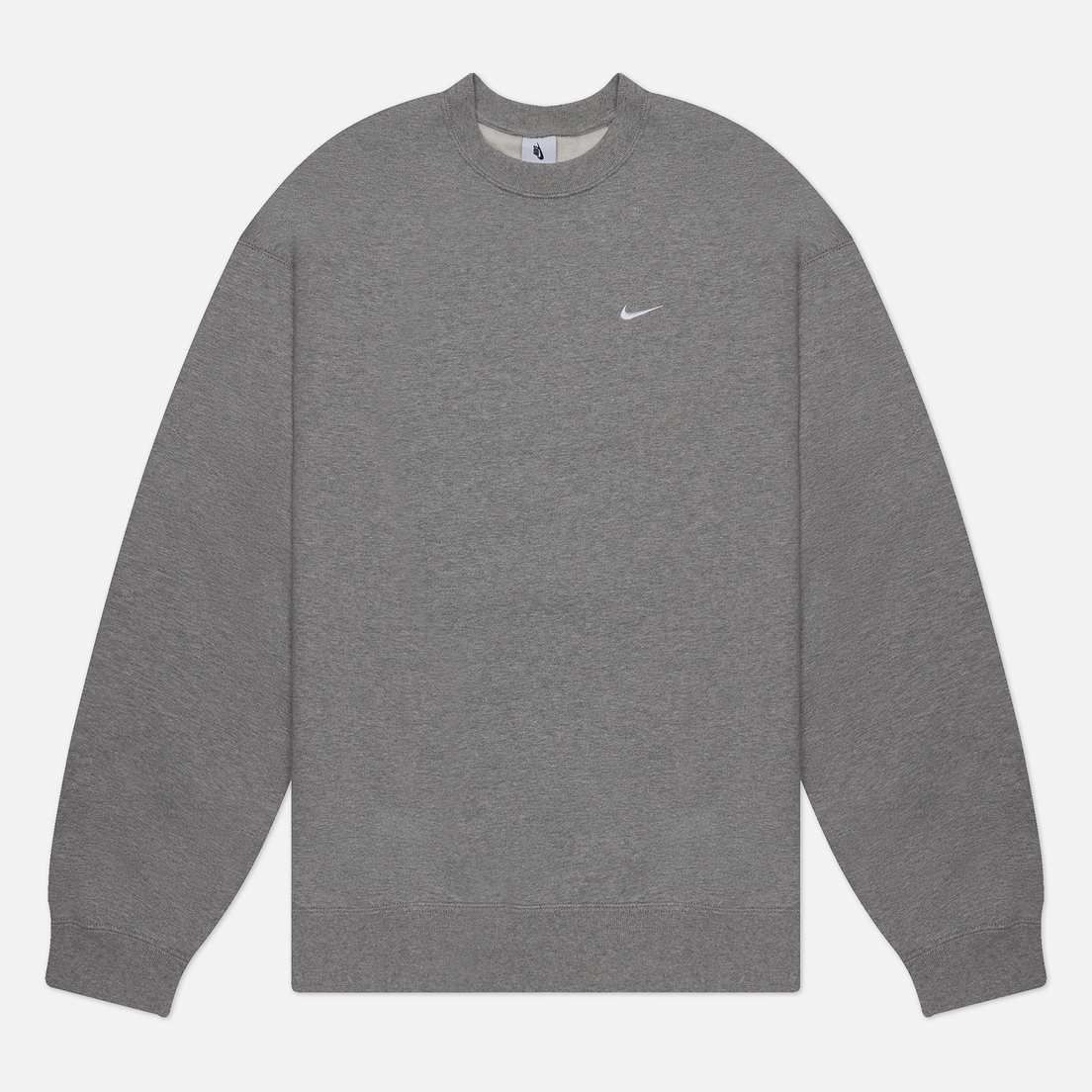 Nike Мужская толстовка Solo Swoosh Fleece Crew Neck