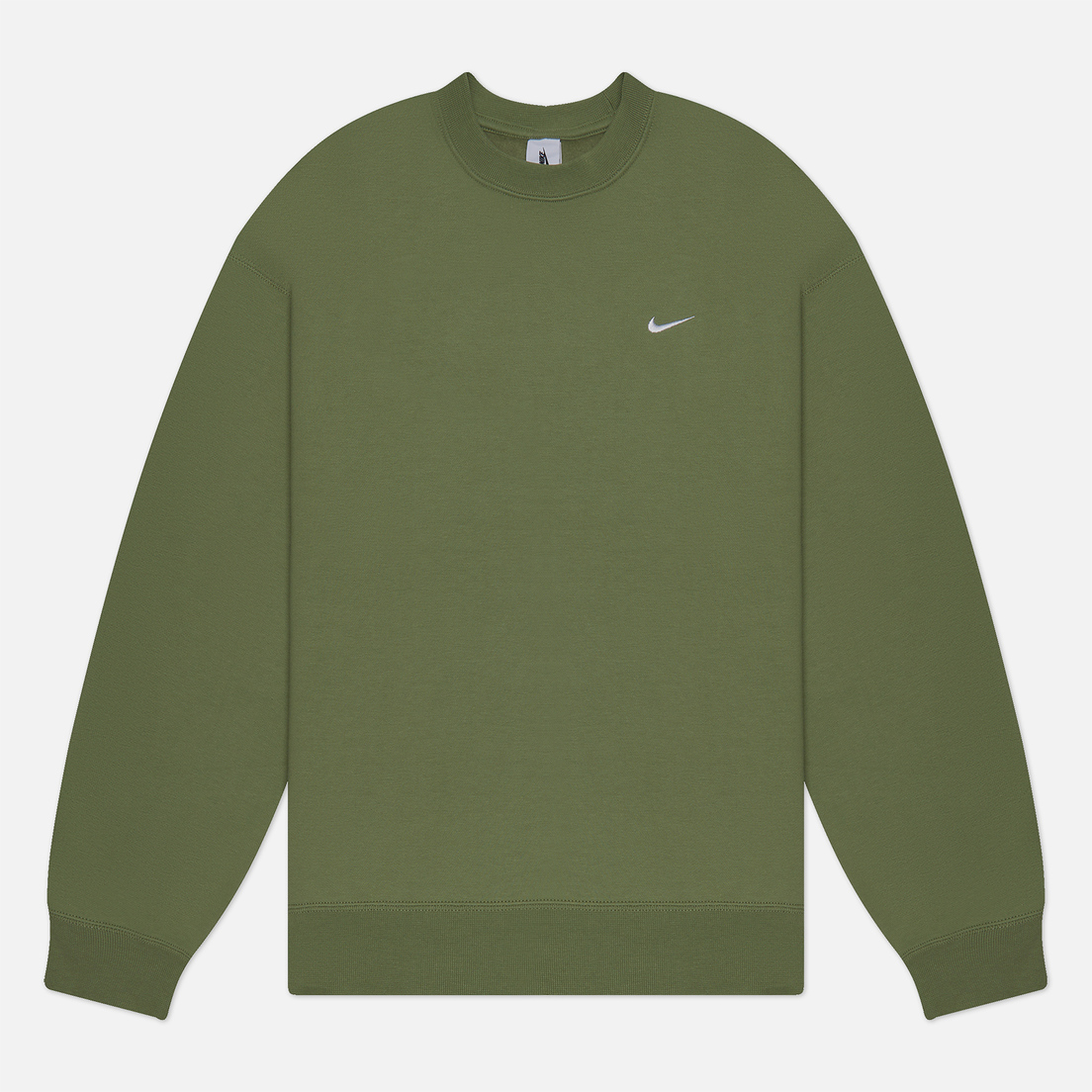 Nike Мужская толстовка Solo Swoosh Fleece Crew Neck