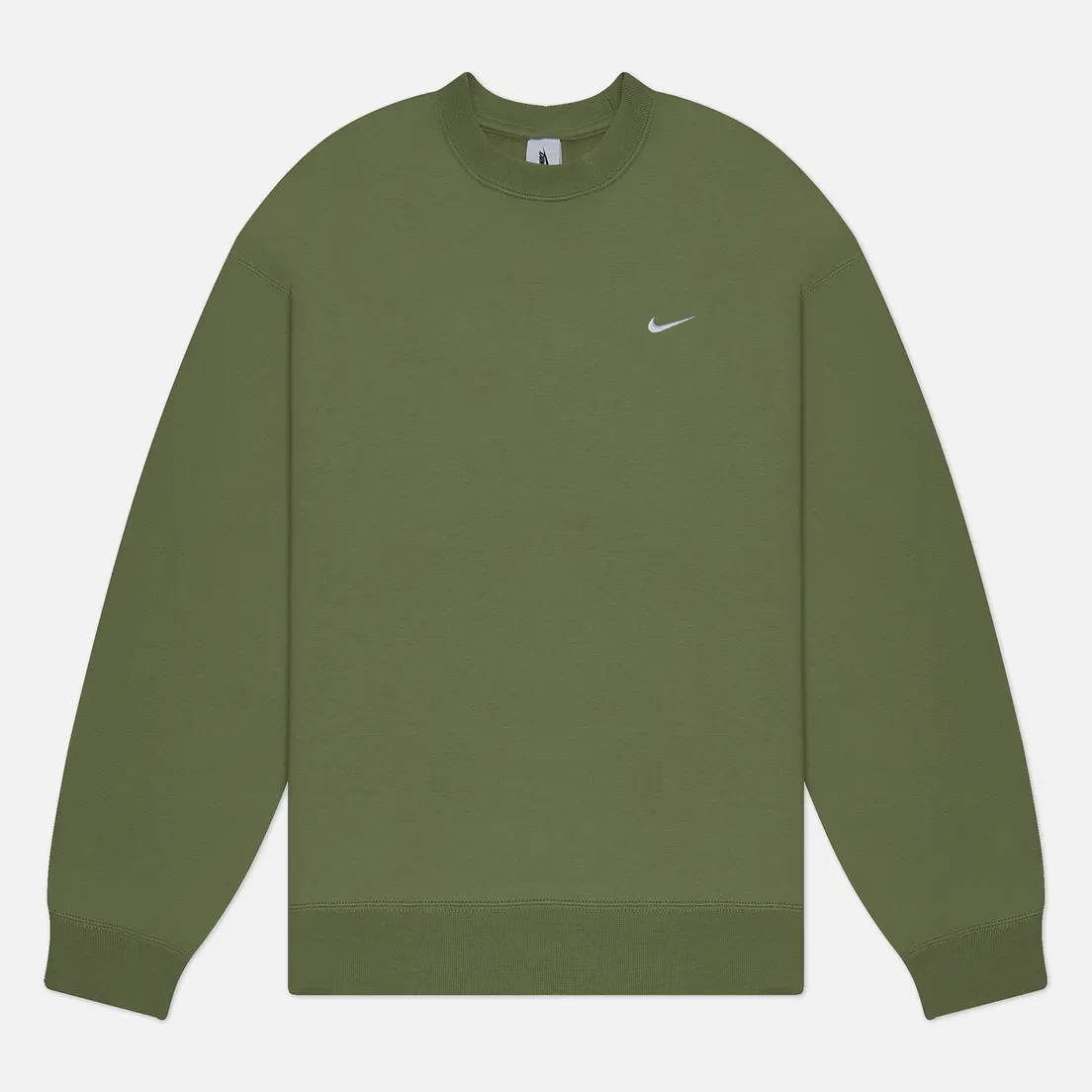 Nike Мужская толстовка Solo Swoosh Fleece Crew Neck