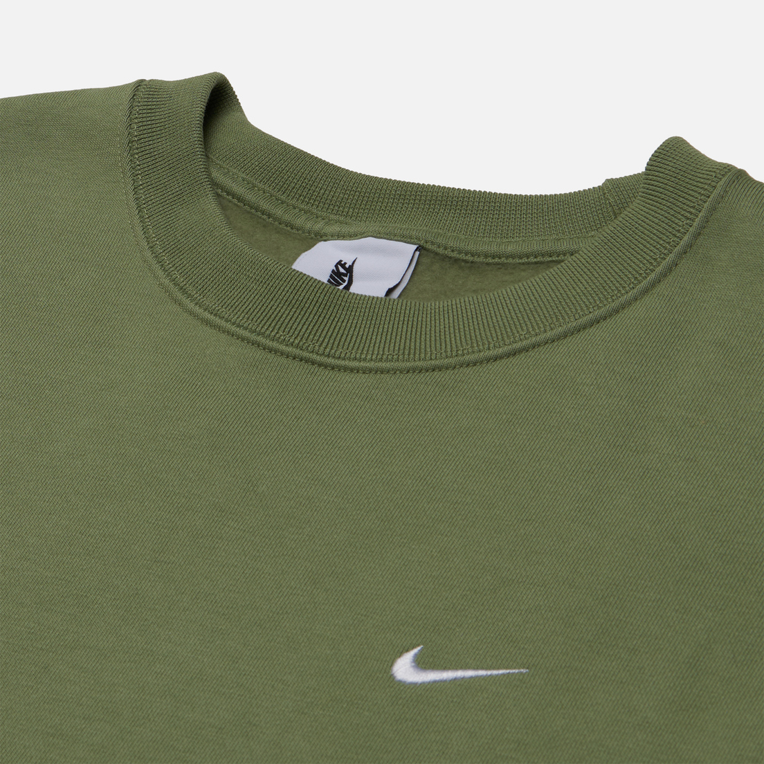Nike Мужская толстовка Solo Swoosh Fleece Crew Neck