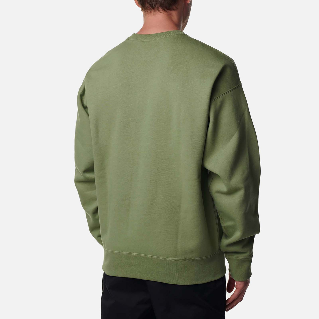 Nike Мужская толстовка Solo Swoosh Fleece Crew Neck