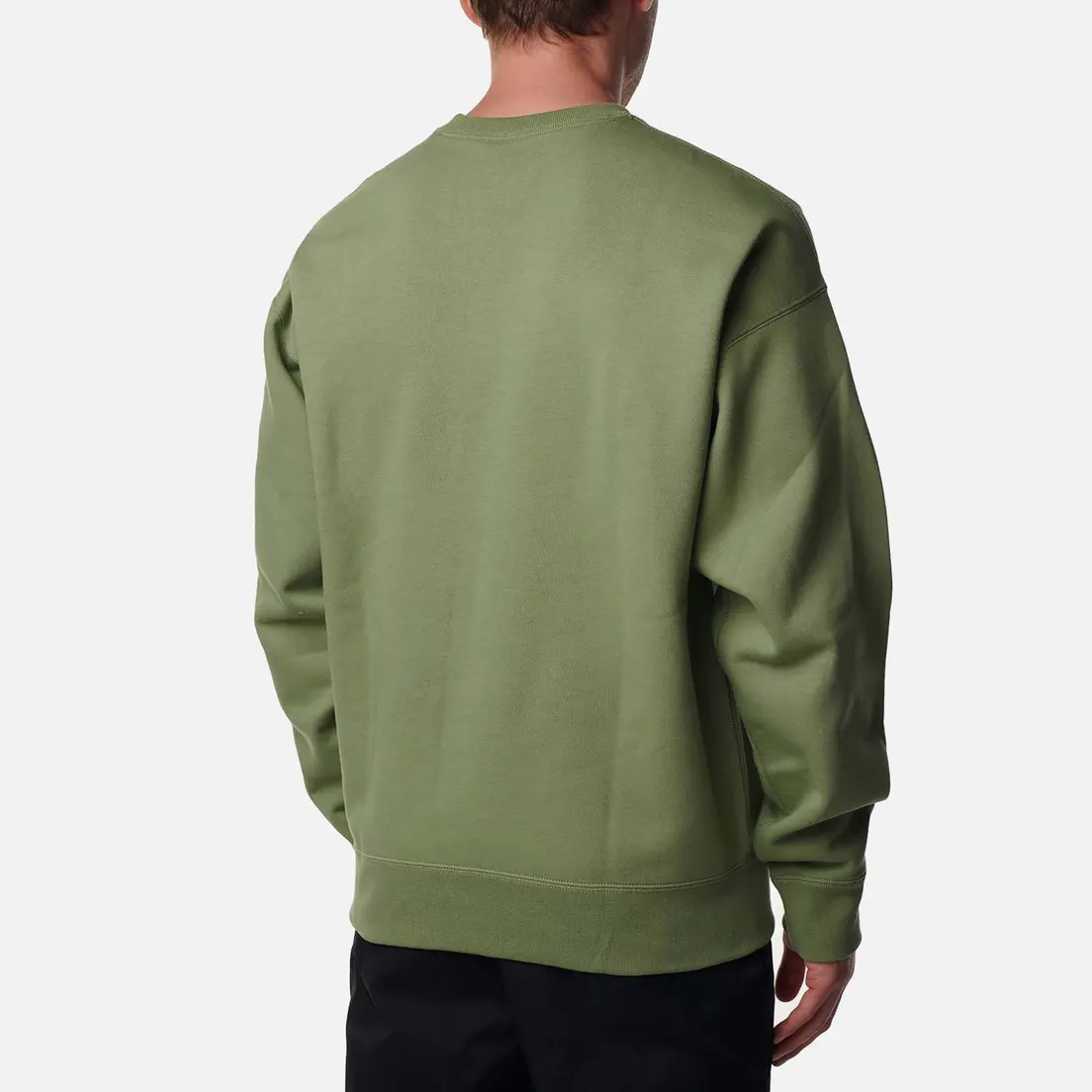 Nike Мужская толстовка Solo Swoosh Fleece Crew Neck