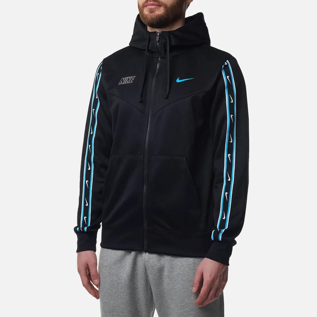 Nike Мужская толстовка Repeat Full-Zip Hoodie