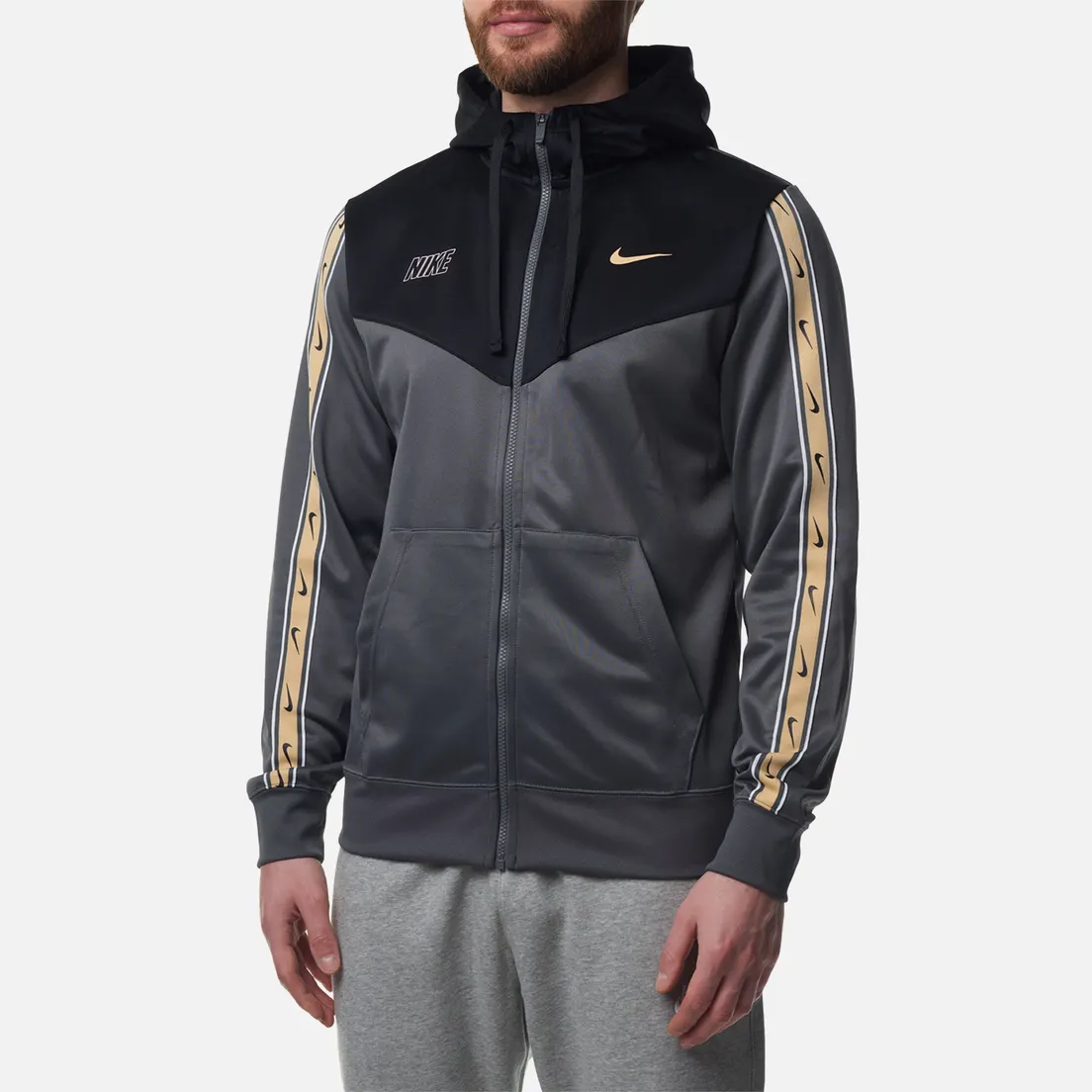 Nike Мужская толстовка Repeat Full-Zip Hoodie