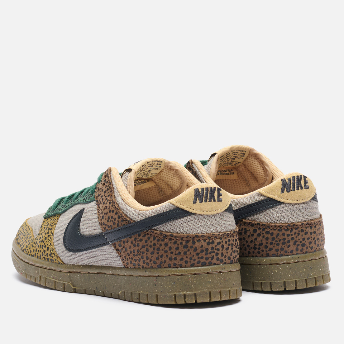 Nike Мужские кроссовки Dunk Low Safari Golden Moss