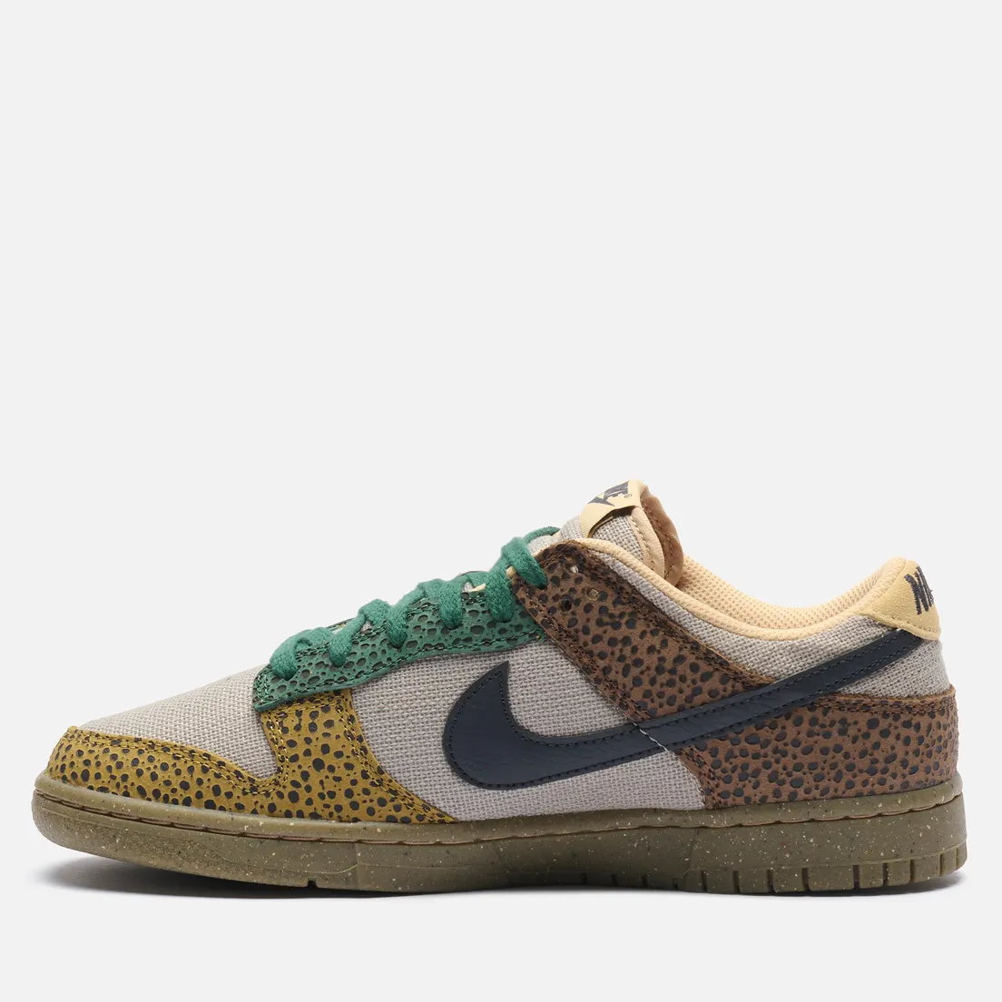 Nike Мужские кроссовки Dunk Low Safari Golden Moss