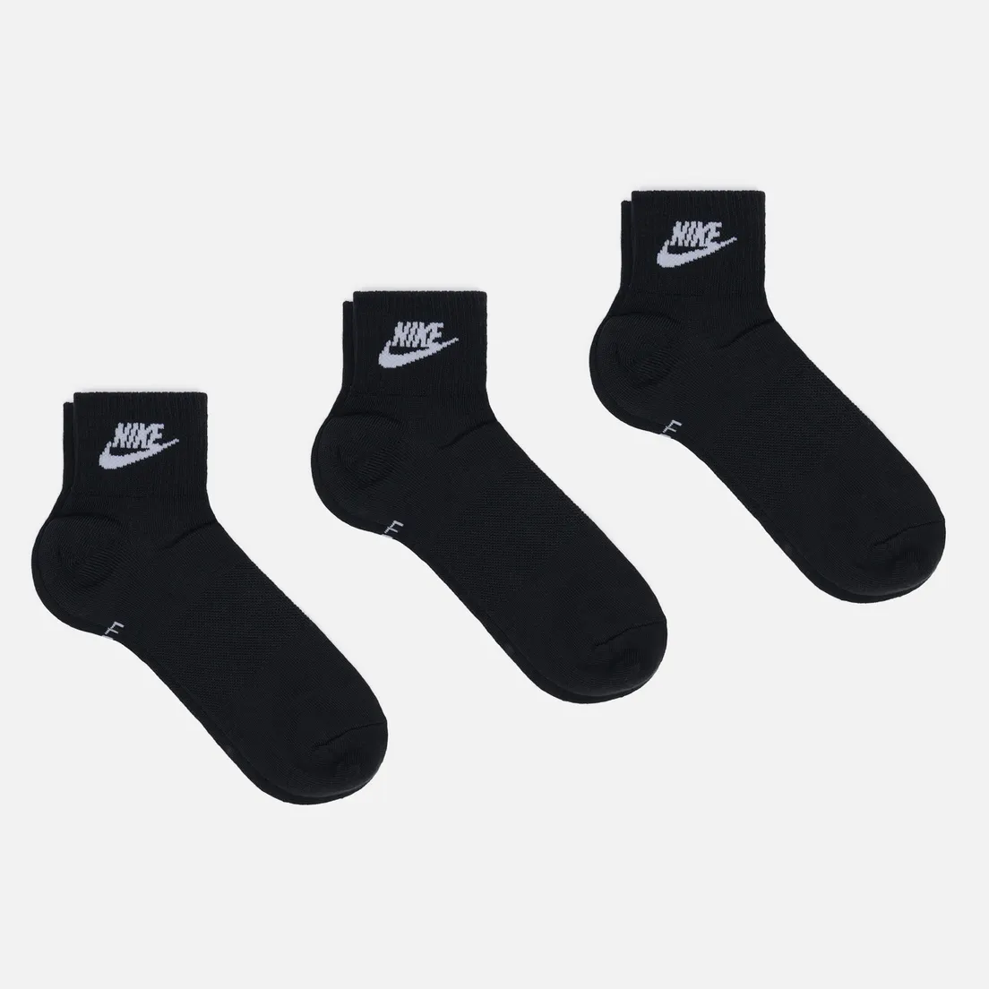 Nike Комплект носков 3-Pack Everyday Essential Ankle