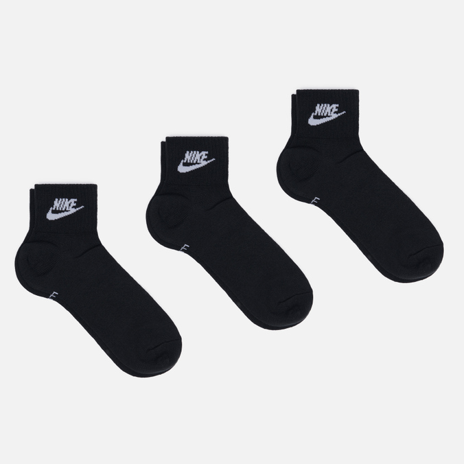 Комплект носков Nike чёрный DX5074-010 
