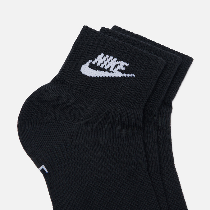 Комплект носков Nike чёрный DX5074-010 