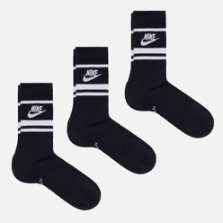 Комплект носков Nike 3-Pack Everyday Essential Crew Black/White