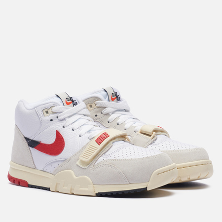 фото Мужские кроссовки nike air trainer 1 mid split chicago, цвет белый, размер 41 eu