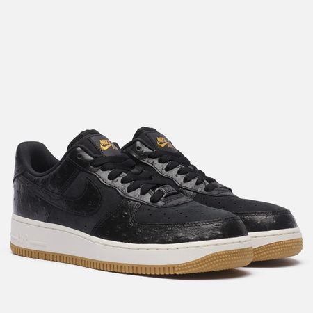 Женские кроссовки Nike Wmns Air Force 1 '07 LX, цвет чёрный, размер 38.5 EU