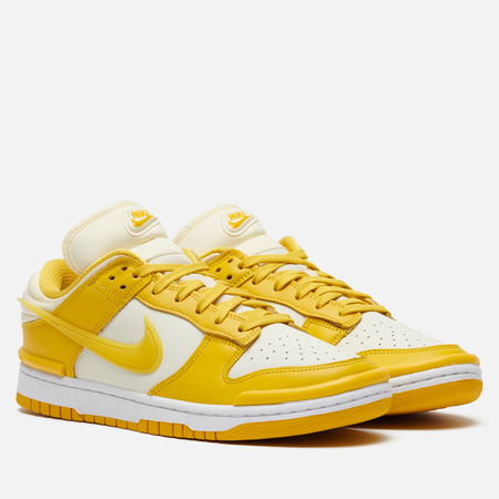 Кроссовки Nike Wmns Dunk Low Twist, цвет жёлтый, размер 36 EU