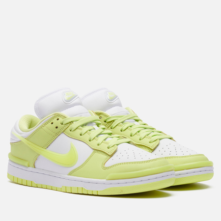 Женские кроссовки Nike Wmns Dunk Low Twist, цвет зелёный, размер 38 EU