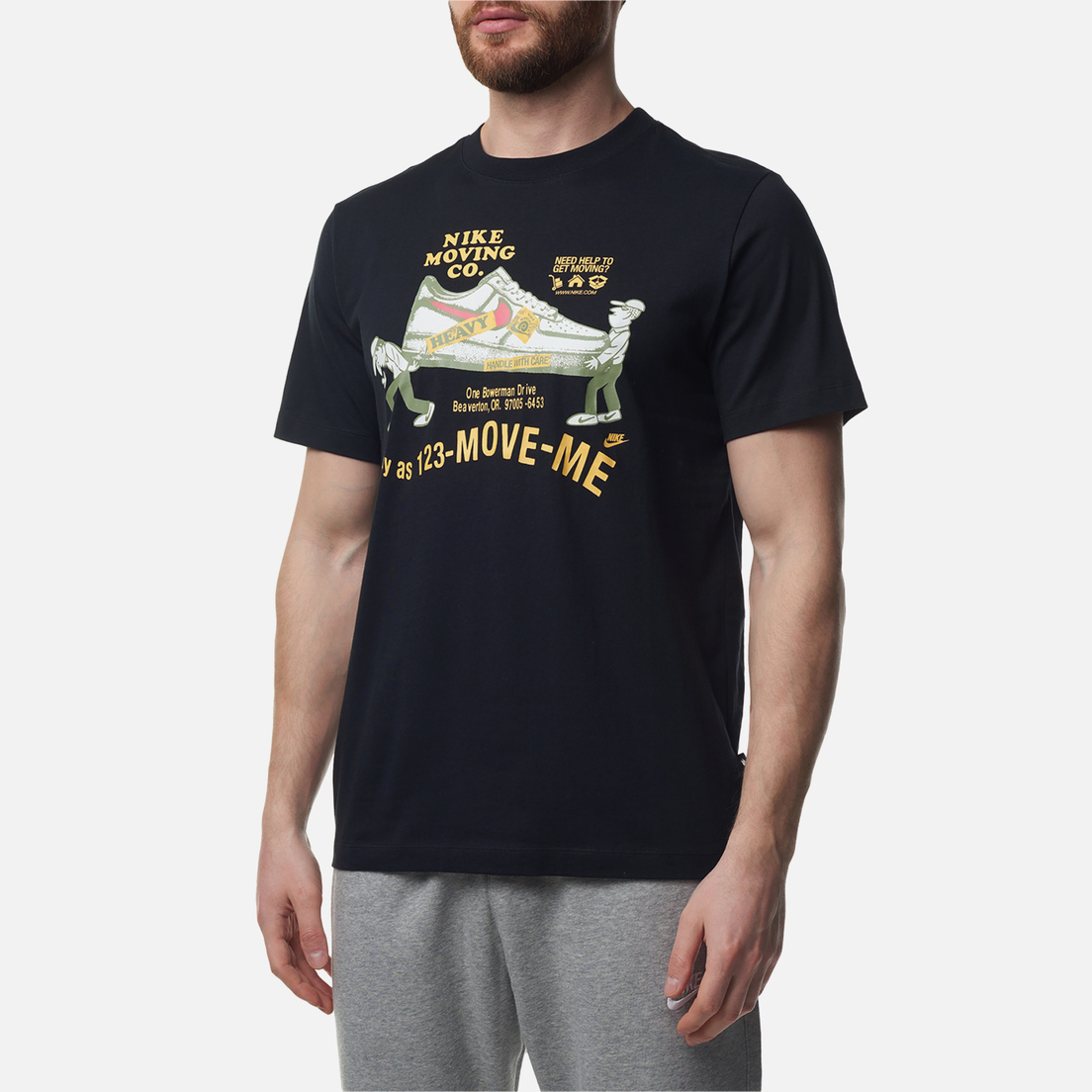 Nike Мужская футболка Graphic Printed 3 Moving Company