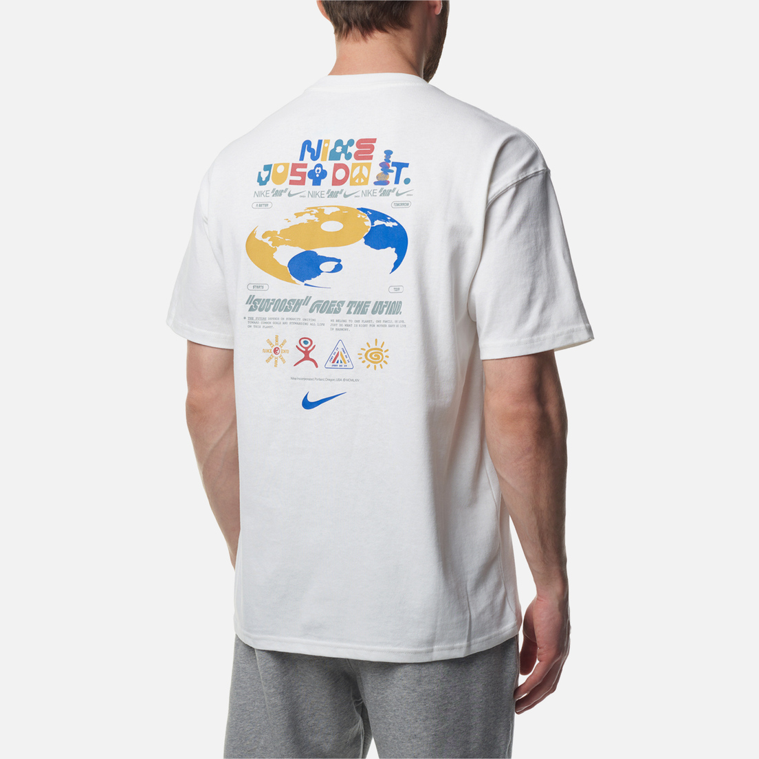 Nike Мужская футболка Graphic Printed 4 Max90 SUST