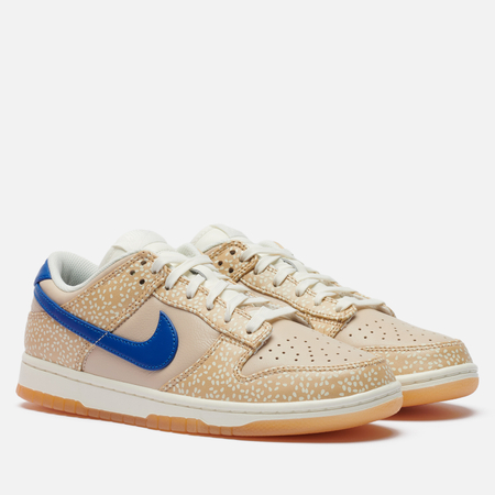 фото Мужские кроссовки nike dunk low premium montreal bagel sesame, цвет бежевый, размер 36.5 eu