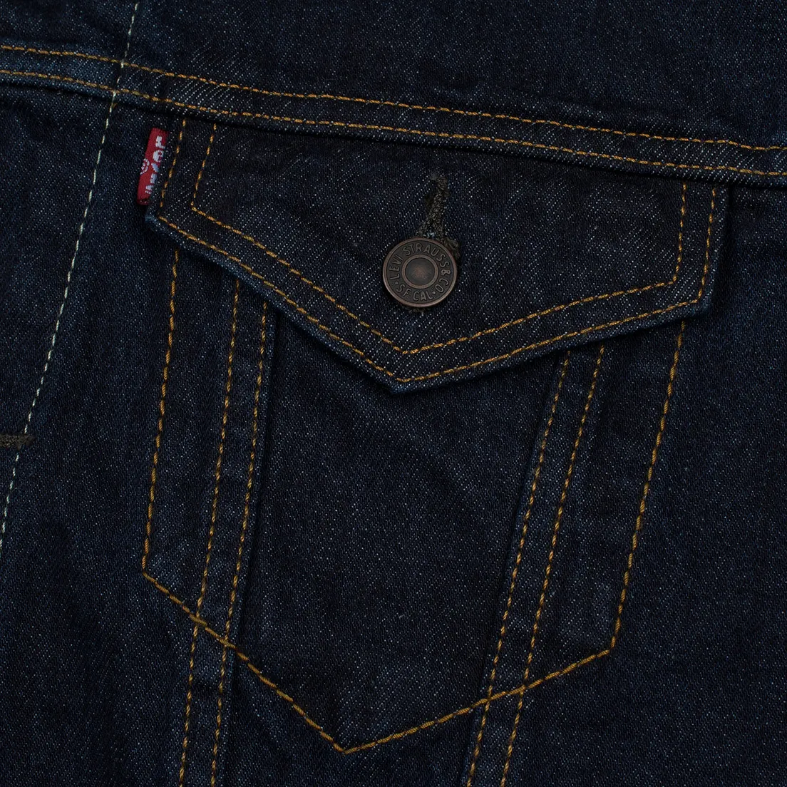 Levi's Мужская джинсовая куртка Trucker