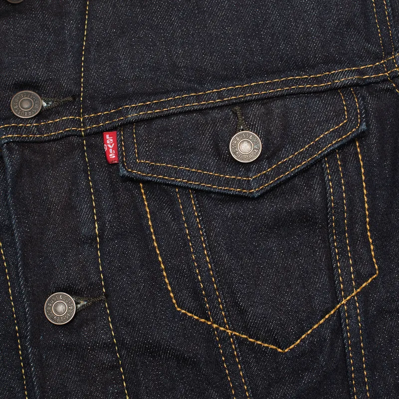Levi's Мужская джинсовая куртка Type III Sherpa Trucker