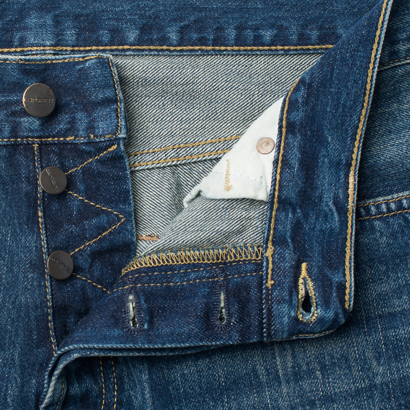 Carhartt WIP Мужские джинсы Kennedy Kasano Japanese Selvedge 12.8 Oz