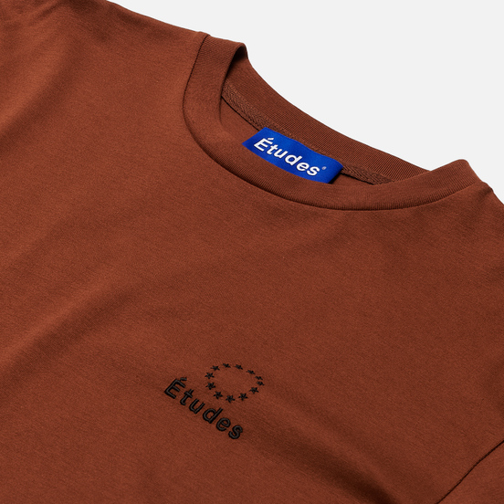 Мужская футболка Etudes Wonder Logo Brown