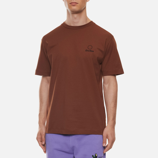 Мужская футболка Etudes Wonder Logo Brown