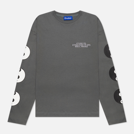 Мужской лонгслив Etudes Spirit Circle, цвет зелёный, размер S