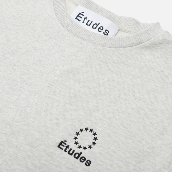 Мужская толстовка Etudes Essentials Story Logo Heather Grey