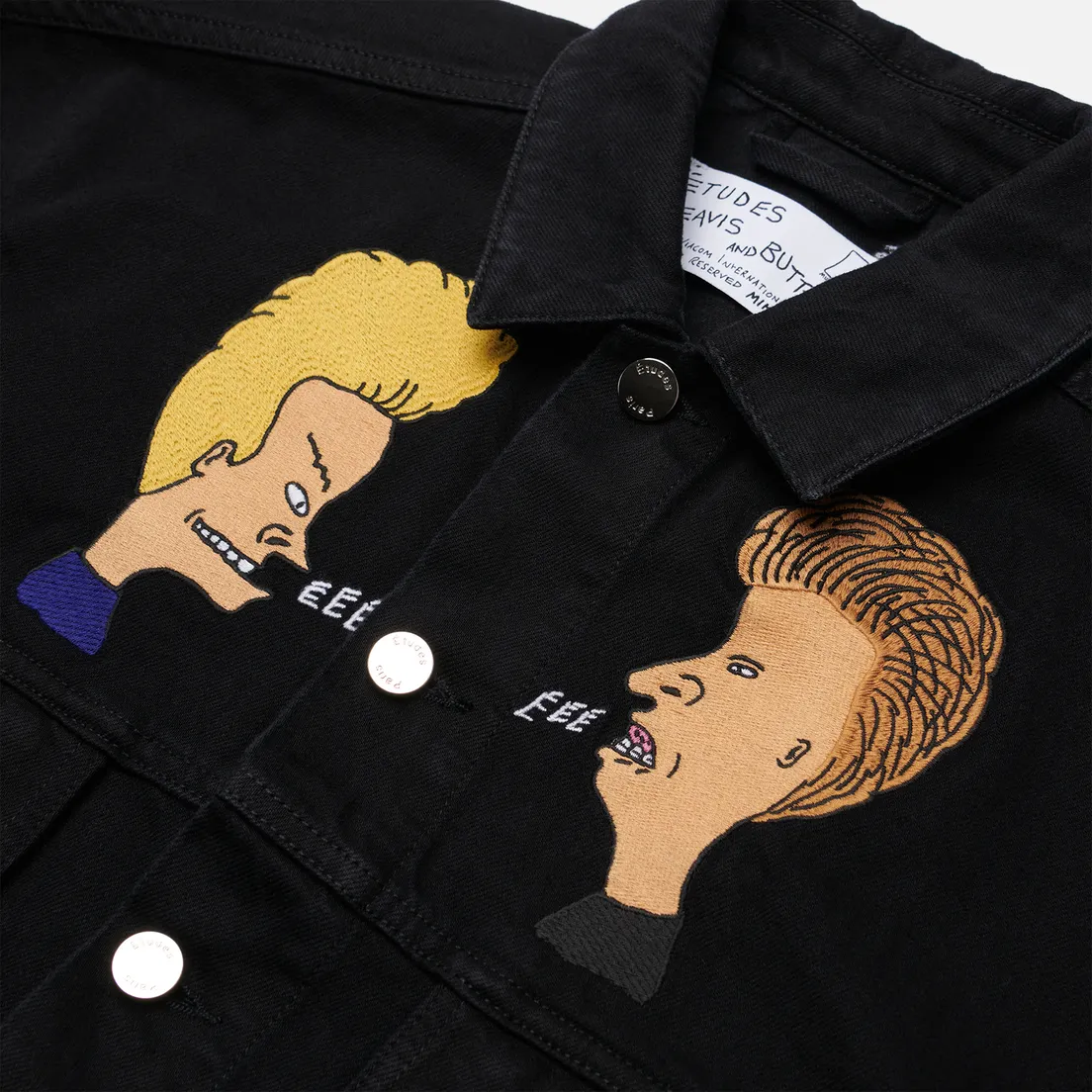 Etudes Мужская джинсовая куртка x Beavis & Butt-Head Vertige