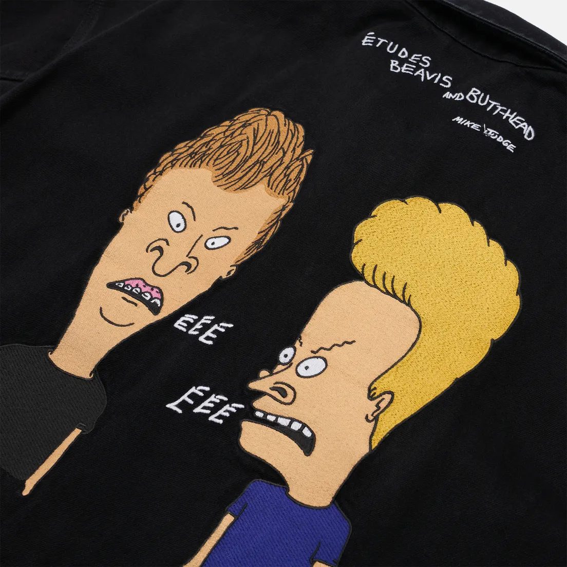 Etudes Мужская джинсовая куртка x Beavis & Butt-Head Vertige