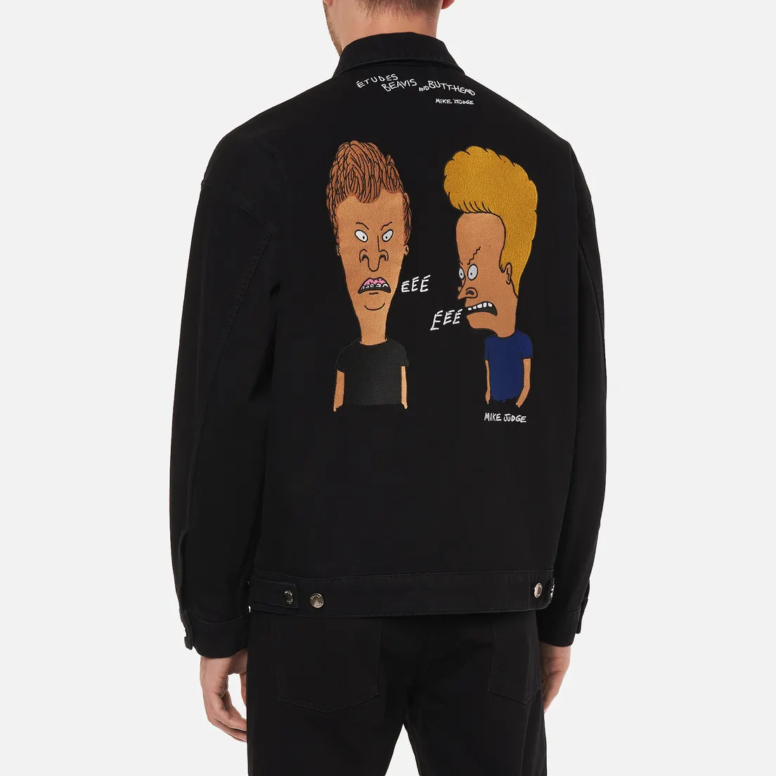 Etudes Мужская джинсовая куртка x Beavis & Butt-Head Vertige