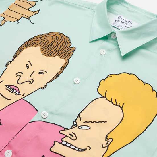 Мужская рубашка Etudes x Beavis & Butt-Head Illusion Multicolor