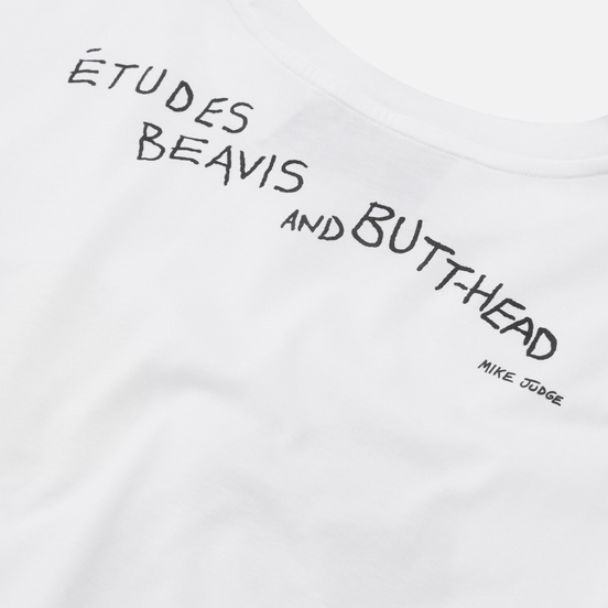 Мужской лонгслив Etudes x Beavis & Butt-Head Spirit Cry White
