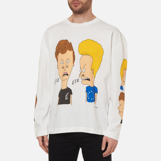 Мужской лонгслив Etudes x Beavis & Butt-Head Spirit Cry White