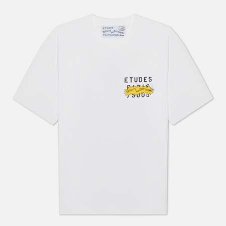 Мужская футболка Etudes x Beavis & Butt-Head Spirit Stencil, цвет белый, размер XL