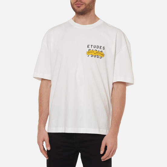 Мужская футболка Etudes x Beavis & Butt-Head Spirit Stencil White