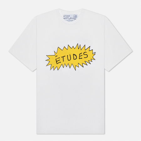 Мужская футболка Etudes x Beavis & Butt-Head Wonder Etudes Angry, цвет белый, размер M