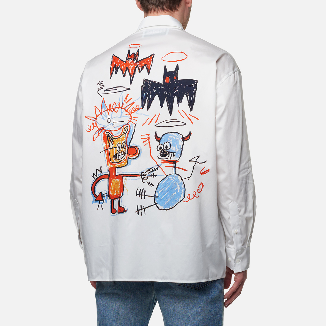 Etudes Мужская рубашка x Jean-Michel Basquiat Illusion Batman