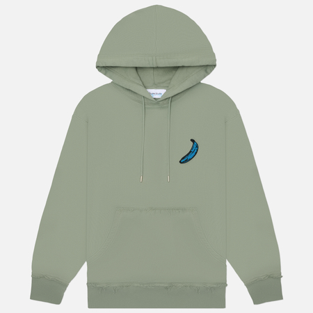 Мужская толстовка Etudes Studio Relax Hoodie Patch, цвет зелёный, размер M